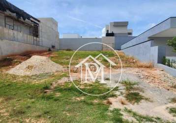 Terreno à venda, 485 m² por r$ 585.000 - alphaville 3 - votorantim/sp