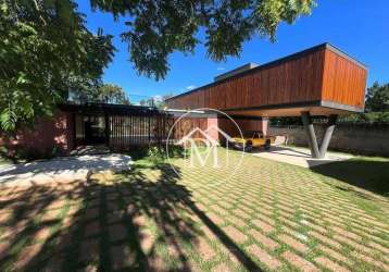 Casa com 5 dormitórios à venda, 700 m² por r$ 9.500.000 - jardim salete - araçoiaba da serra/sp