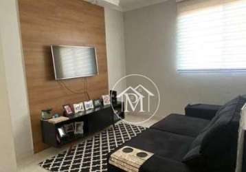 Apartamento duplex com 3 dormitórios à venda, 107 m² por r$ 350.000 - parque vereda dos bandeirantes - sorocaba/sp