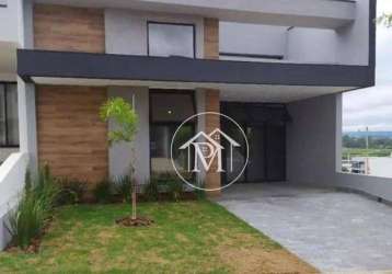 Casa com 3 dormitórios à venda, 120 m² por r$ 765.000 - condomínio terras de são francisco - sorocaba/sp