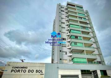 Apartamento à venda no cond. porto do sol - centro