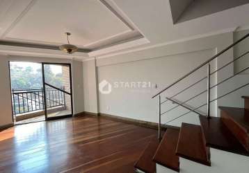 Apartamento triplex à venda no ano bom, barra mansa, rj