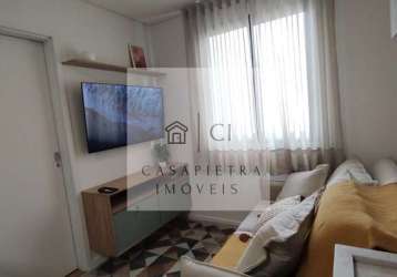 Apartamento studio centro 30m2 condomínio clube