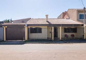 Casa térrea com 3 dormitórios, sendo uma suíte à venda por r$ 450.000 - cidade industrial - curitiba/pr