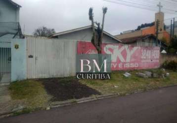 Terreno à venda, 456 m² por r$ 598.000,00 - novo mundo - curitiba/pr