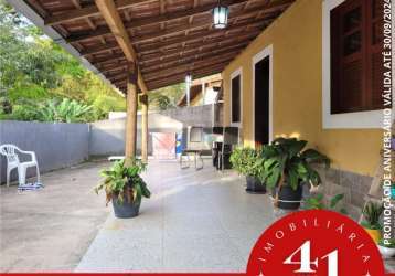 Casa com 2 dormitórios à venda, 180 m² por r$ 230.000,00 - três barras - duas barras/rj