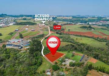 Área de 5671 metros apenas 1,3 km do acesso à 282