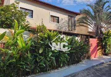 Casa com 3 dormitórios à venda, 140 m² por r$ 780.000,00 - são francisco - niterói/rj