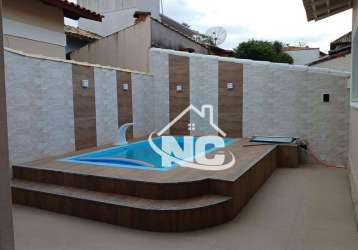 Casa com 3 quartos à venda, 120 m² por r$ 480.000 - várzea das moças - niterói/rj