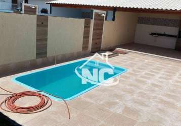 Casa com 3 quartos à venda, 150 m² por r$ 490.000 - guaratiba - maricá/rj