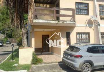 Casa com 4 qurtos à venda, 150 m² por r$ 690.000 - itaipu - niterói/rj