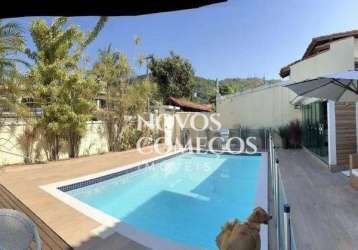 Casa com 4 dormitórios à venda, 215 m² por r$ 1.580.000,00 - itaipu - niterói/rj