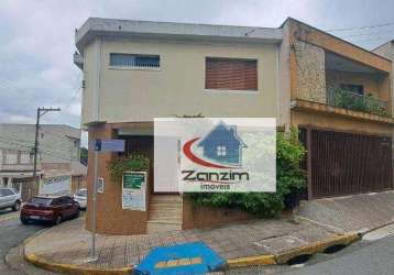 Sobrado com 3 dormitórios, 93 m² - venda por r$ 690.000,00 ou aluguel por r$ 3.900,00/mês - osvaldo cruz - são caetano do sul/sp