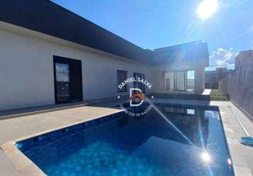 Casa com 3 dormitórios ( 3 suítes ) à venda, 250 m² por r$ 1.850.000 - condomínio residencial shamballa iii - atibaia/sp