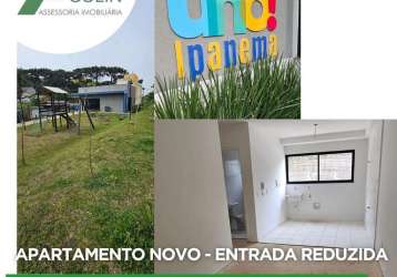 Apartamento para venda em almirante tamandaré, lamenha grande, 2 dormitórios, 1 banheiro, 1 vaga