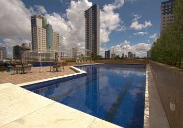 Apartamento luxuoso com 4 suítes no jardim luna- andar alto