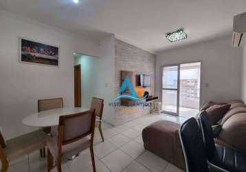 Apartamento com 2 dormitórios à venda, 76 m² por r$ 475.000,00 - tupi - praia grande/sp