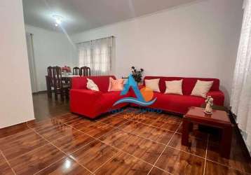 Casa com 2 dormitórios à venda por r$ 400.000 - maracanã - praia grande/sp