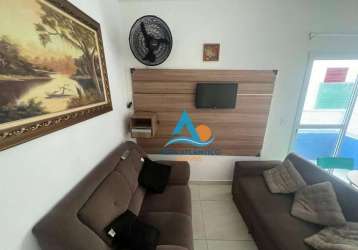 Apartamento com 1 dormitório à venda, 45 m² por r$ 330.000 - aviação - praia grande/sp