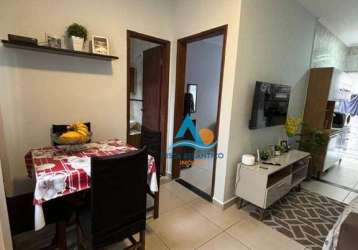 Casa com 1 dormitório à venda, 44 m² por r$ 230.000,00 - aviação - praia grande/sp