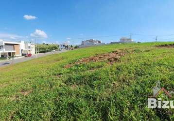 Terreno à venda no condomínio san giovanni, itatiba-sp