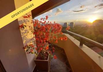 Apartamento com vista única para o pôr do sol no morumbi-sp