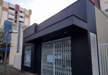 - sala comercial para aluguel,  centro, pato branco - alu239