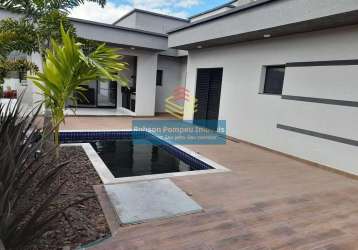 Oportunidade casa à venda 3 suítes com piscina, condomínio buona vita gold, atibaia, sp