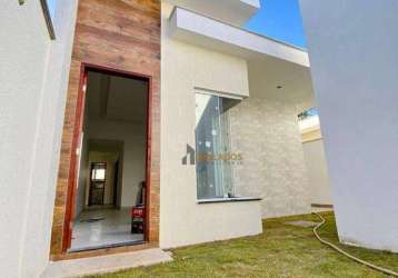 Casa com 2 dormitórios à venda, 72 m² por r$ 420.000,00 - vila do peró - cabo frio/rj