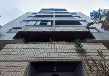 Cobertura com 3 dormitórios à venda, 200 m² por r$ 900.000,00 - vila nova - cabo frio/rj