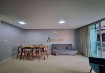 Apartamento com 3 dormitórios à venda, 179 m² por r$ 780.000,00 - braga - cabo frio/rj