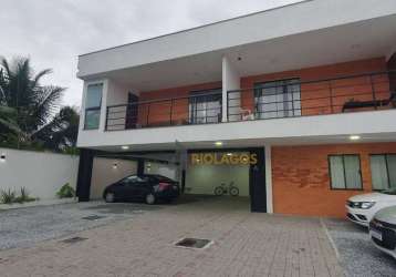 Casa com 2 dormitórios para alugar, 100 m² por r$ 2.603,50/mês - palmeiras - cabo frio/rj