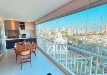 Apartamento com 3 dormitórios à venda, 125 m² por r$ 1.690.000,00 - vila guaca - são paulo/sp