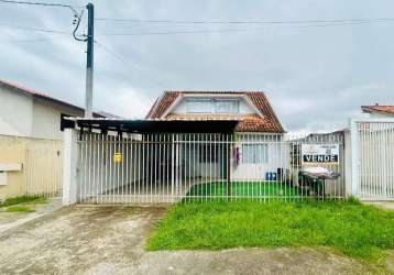 Casa com ático 4 quartos sendo 1 suite a 4 minutos do centro de são jose dos pinhais