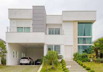 Casa com 4 dormitórios à venda, 551 m² por r$ 4.980.000,00 - alphaville graciosa - pinhais/pr