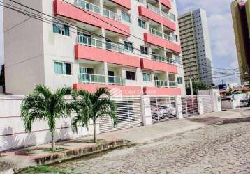 Flat com 1 dormitório para alugar, 45 m² por r$ 2.000,00/mês - ponta negra - natal/rn