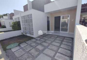 Casa condomínio, 2/4 com suíte, locação/alugar, 63m², por r$ 1.400/mês - parque das árvores - parnamirim/rn – cond. res. coral garden