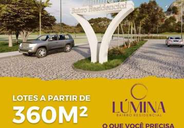 Lote para venda em sete lagoas, residencial lúmina