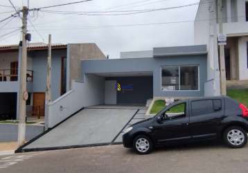 Casa em condomínio fechado com 3 quartos à venda na lázaro cossari, 135, vila alcala, porto feliz por r$ 850.000