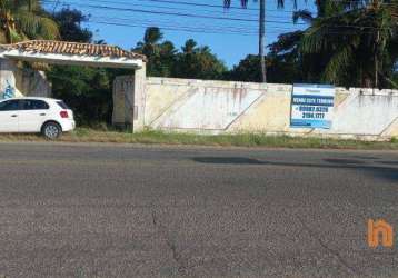 Terreno à venda, 3450 m² por r$ 900.000,00 - zona de expansão - aracaju/se