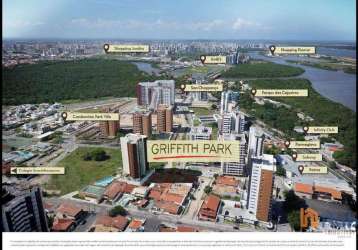 Apartamento à venda na farolândia. 113m². 2º andar. leste. griffith park.