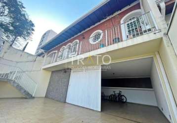 Casa com 3 quartos à venda na rua padre camargo lacerda, 52, bonfim, campinas, 166 m2 por r$ 588.000