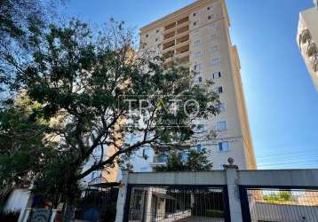 Apartamento com 3 quartos à venda na rua ministro oscar saraiva, 130, jardim das paineiras, campinas, 75 m2 por r$ 650.000