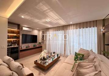 Apartamento com 3 quartos à venda na avenida alaôr faria de barros, 1050, loteamento alphaville campinas, campinas, 113 m2 por r$ 1.500.000