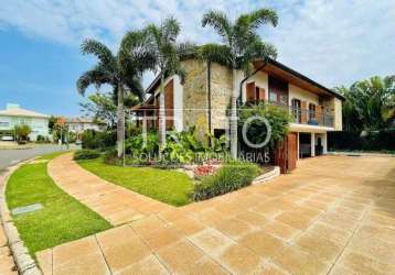 Casa em condomínio fechado com 4 quartos à venda na rua josé decourt homem de mello, s/n°, residencial estância eudóxia (barão geraldo), campinas, 388 m2 por r$ 3.400.000