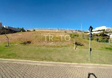 Terreno em condomínio fechado à venda na rua josé picirili, 10, residencial jatibela, campinas por r$ 1.499.000