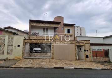 Casa com 3 quartos à venda na rua doutor antônio castro prado, 485, taquaral, campinas, 233 m2 por r$ 1.100.000