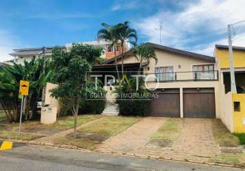 Casa em condomínio fechado com 3 quartos à venda na rua san conrado, 415, loteamento caminhos de san conrado (sousas), campinas, 219 m2 por r$ 1.340.000