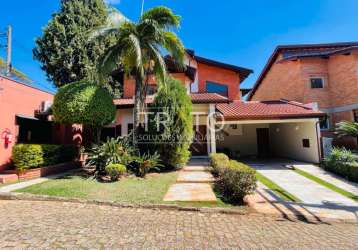 Casa em condomínio fechado com 3 quartos à venda na rua eliseu teixeira de camargo, 401, sítios de recreio gramado, campinas, 360 m2 por r$ 1.900.000