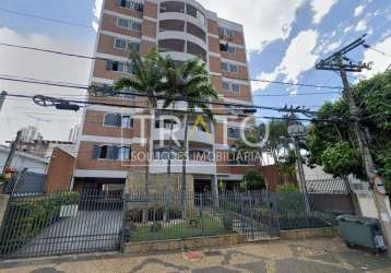 Apartamento com 3 quartos à venda na rua tiradentes, 899, vila itapura, campinas, 103 m2 por r$ 500.000